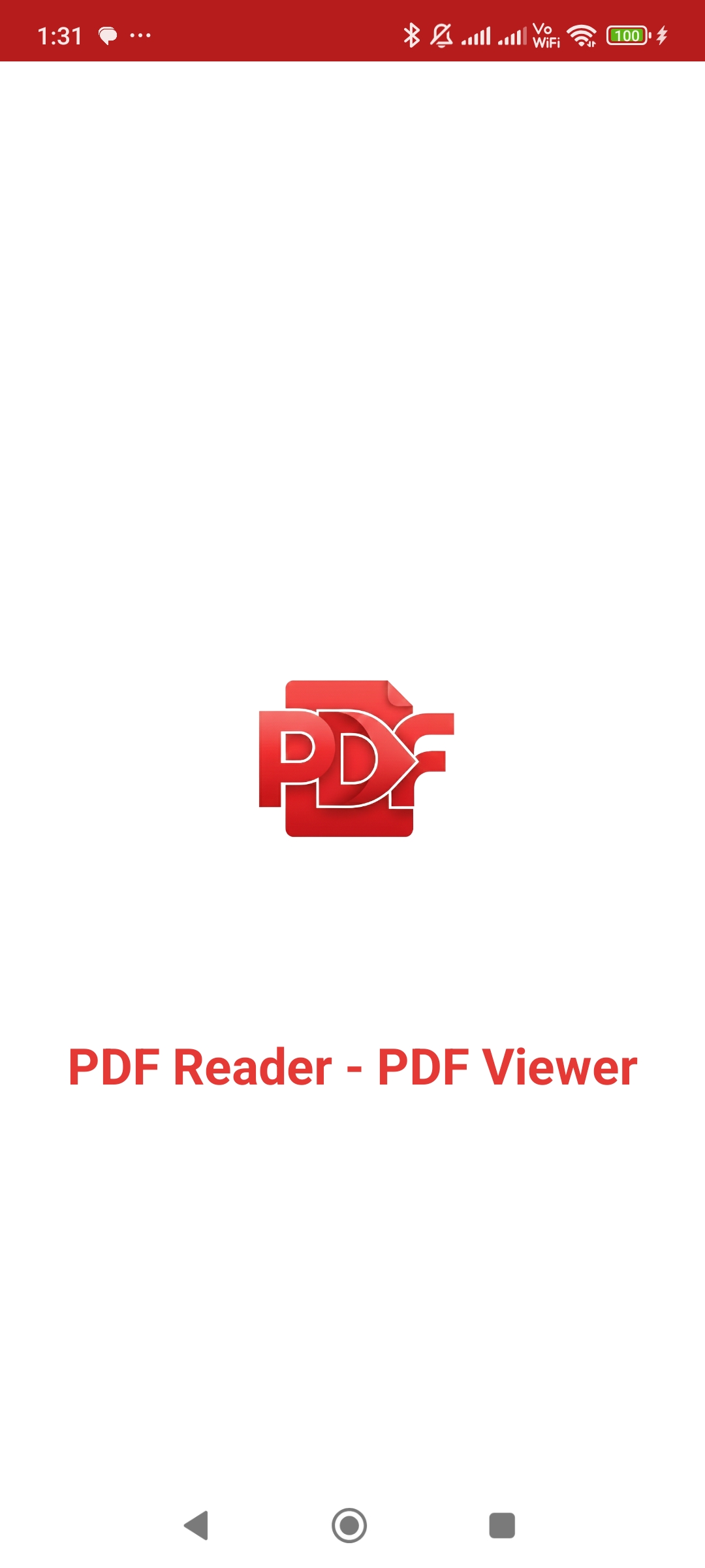 PDF Reader Screenshot 1